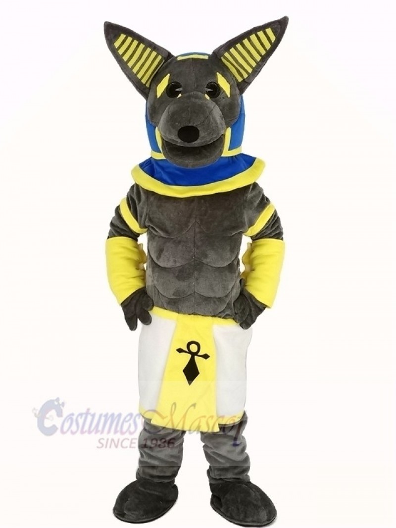 Gray Wolf Mascot Costume
