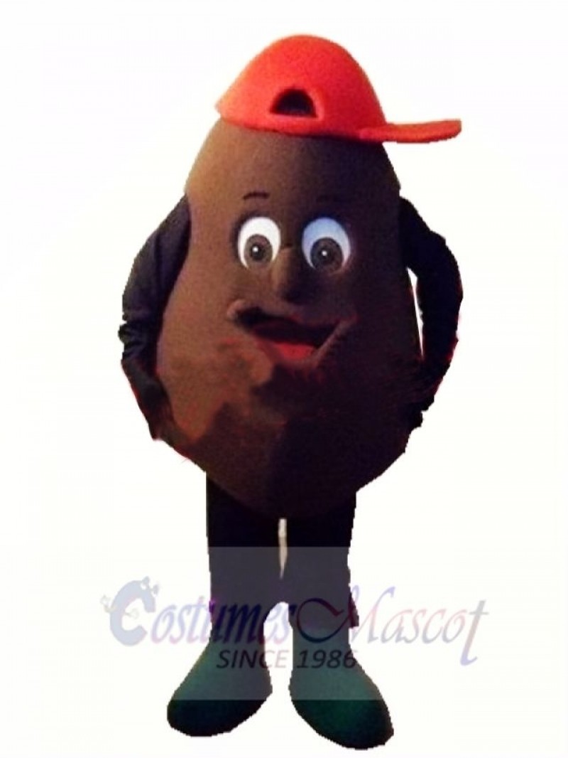 High Quality Coffee Bean Mascot Costume 