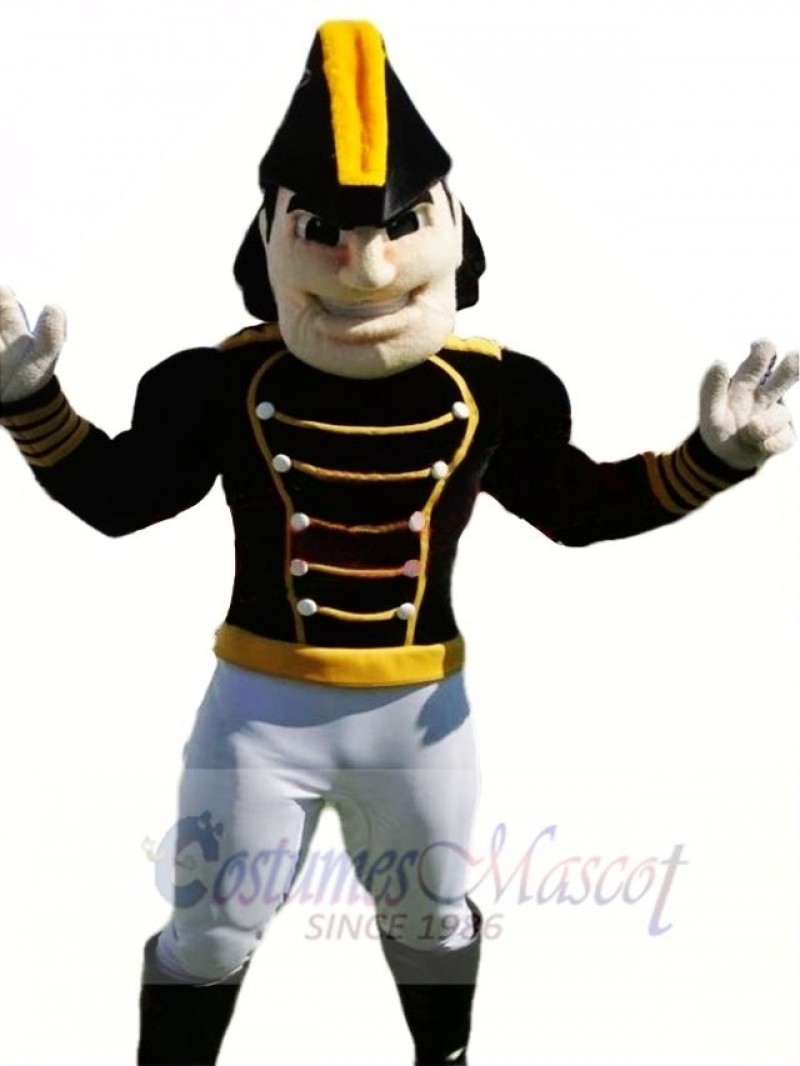 Handsome Commodore Mascot Costume 