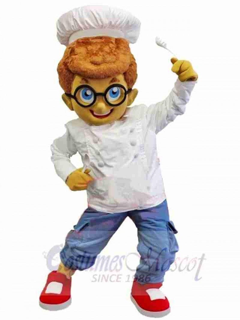 Chef Boy Mascot Costume 