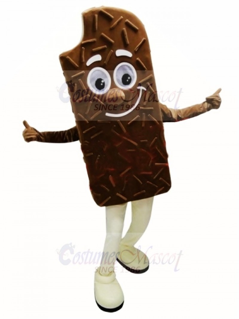 Giant Chocolate Ice Cream Mascot Costume 