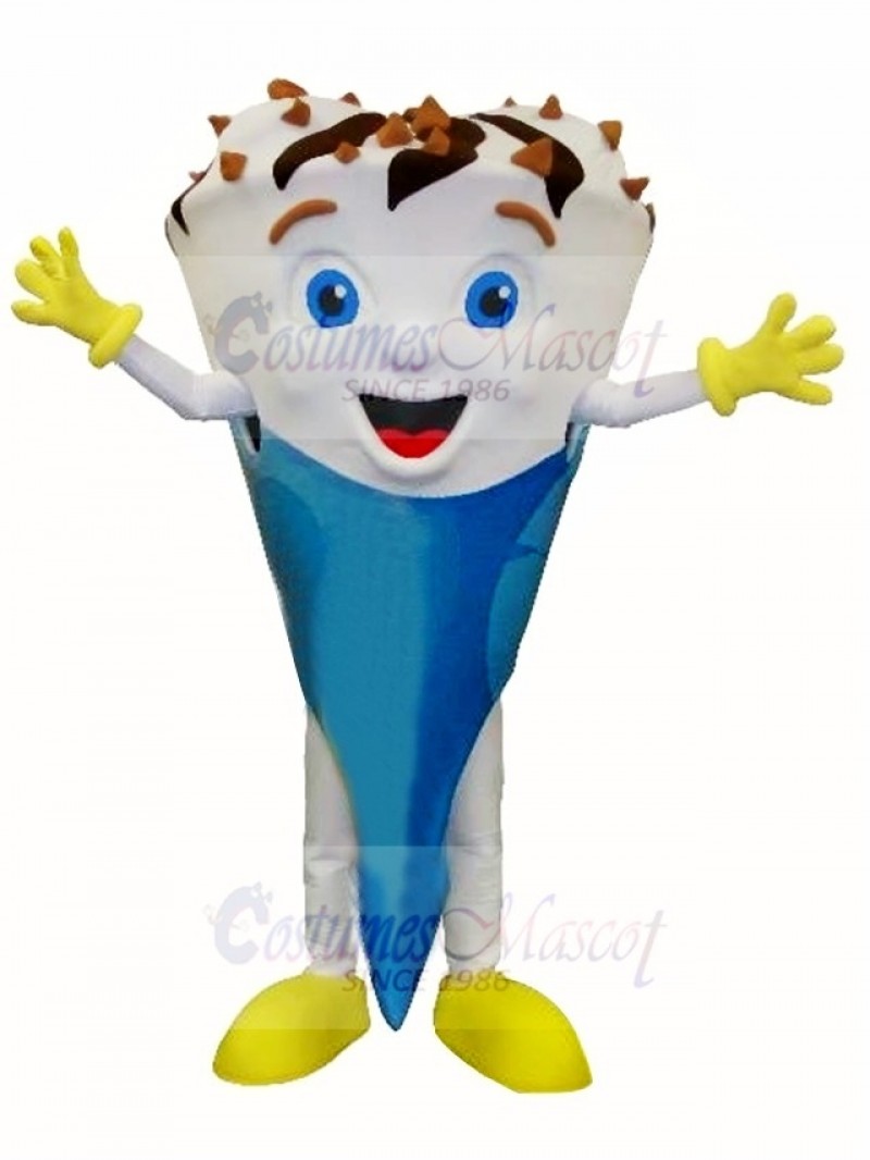 Happy Lightweight Ice Cream Mascot Costume Free Shipping 
