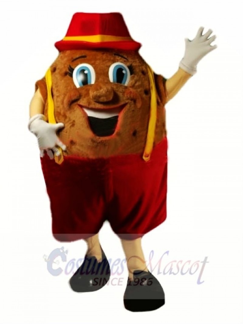 Happy Potato Mascot Costume 