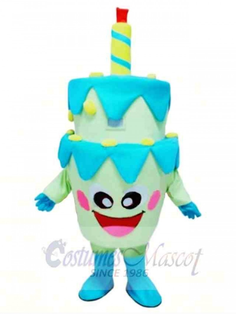 Superb Birthday Cake Mascot Costume 