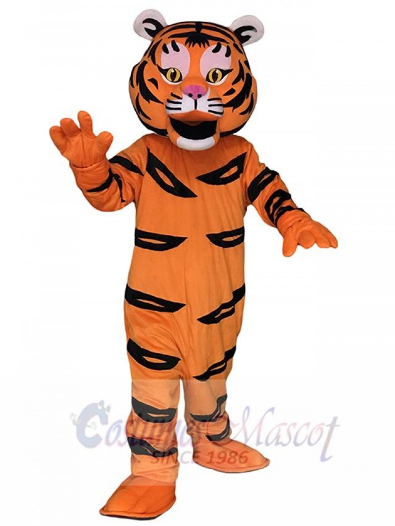 Cute Tiger Ted Mascot Costumes Animal