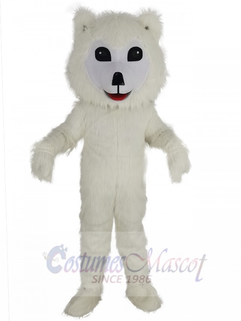Samoyed Dog mascot costume