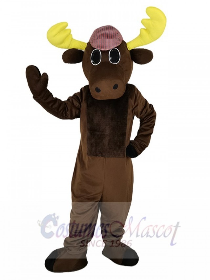 Moose mascot costume