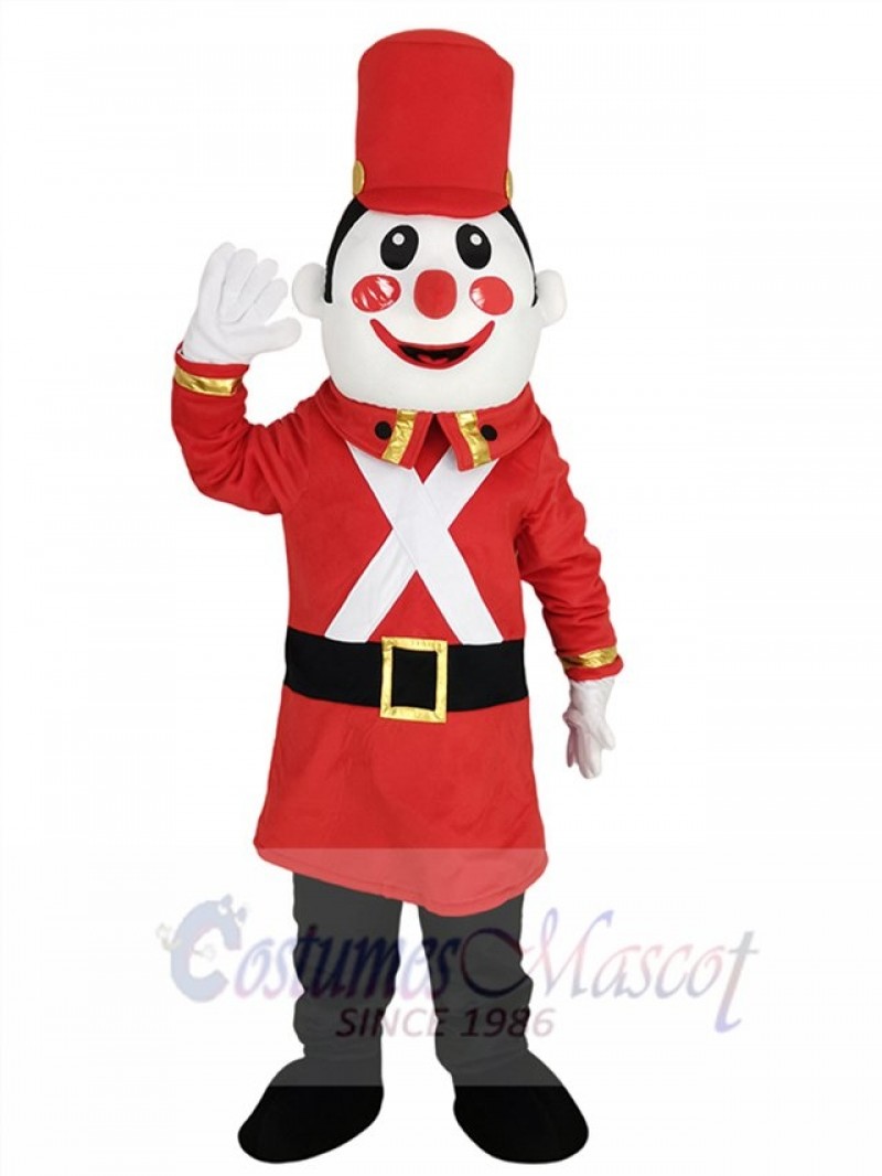 Toy Soldier mascot costume