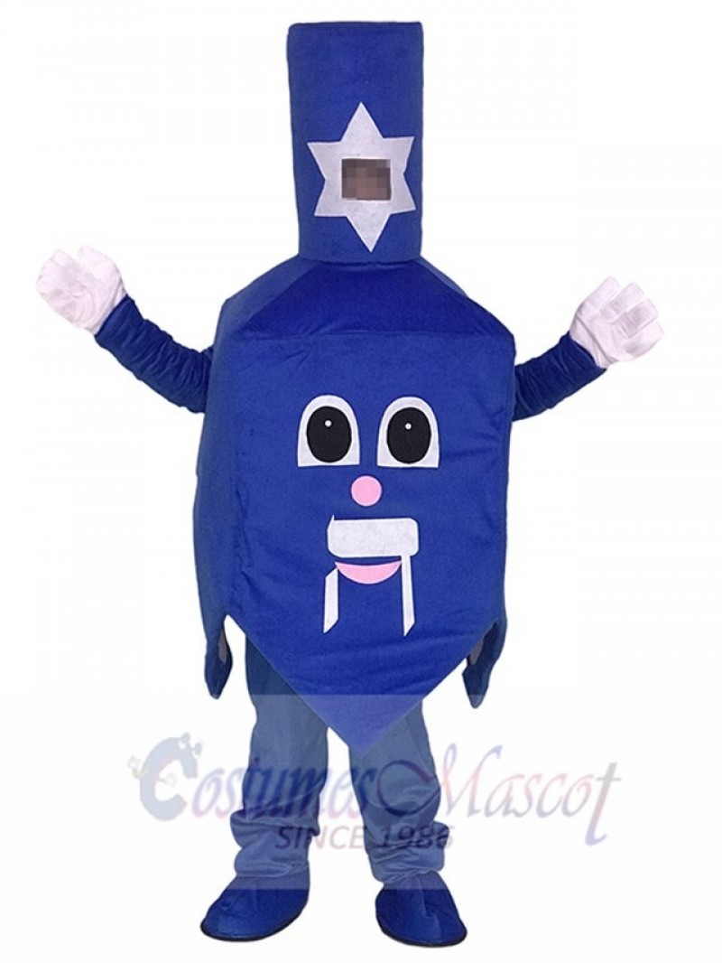 Dreidel Mascot Costumes Jewish Holiday of Hanukkah