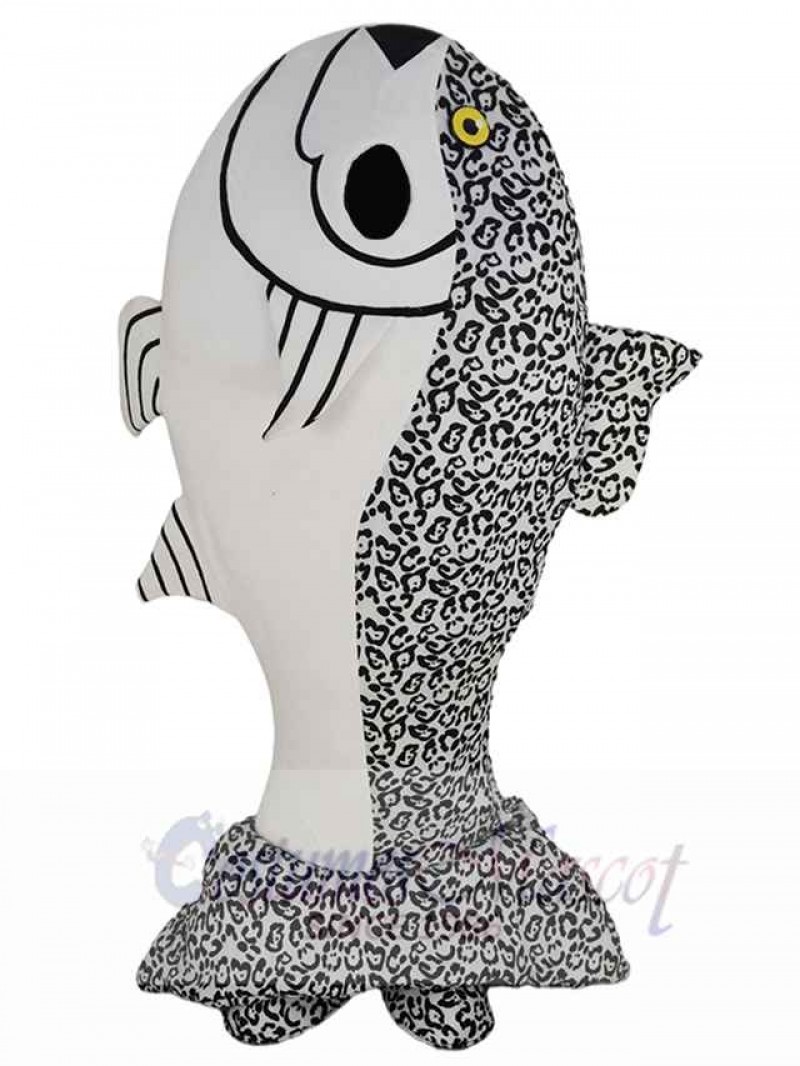 Salmon mascot costume