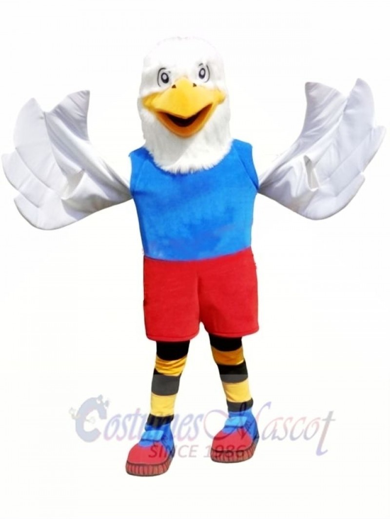 Superb College Eagle Mascot Costume 