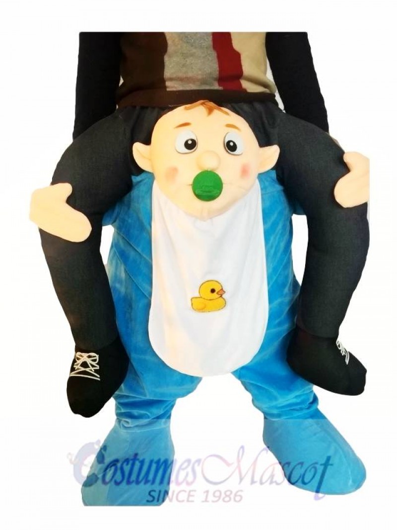 Piggyback Baby Carry Me Ride on Infant Mascot Costume
