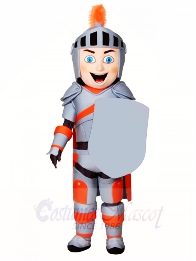 Blue Eyes Knight Mascot Costumes People