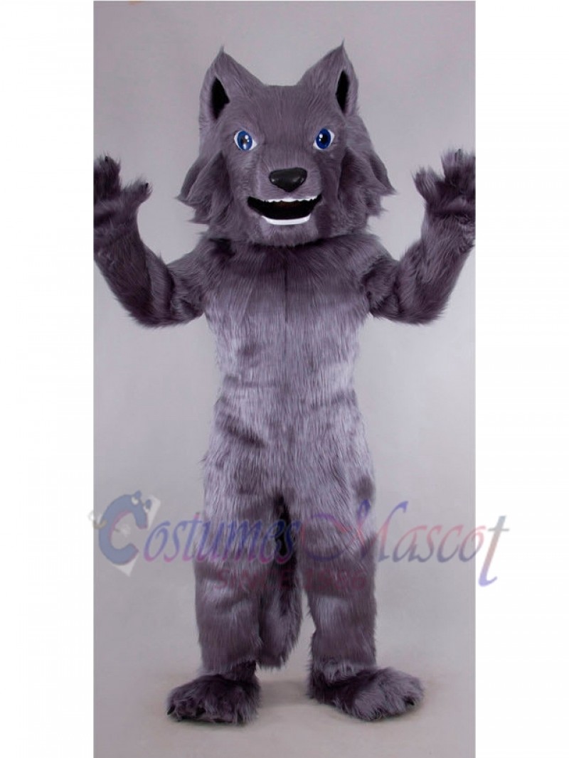 Wolf mascot costume