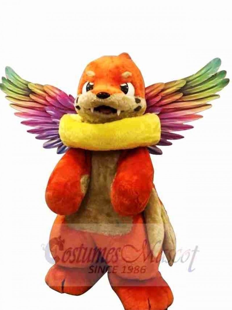 Flying Dog Mascot Costume