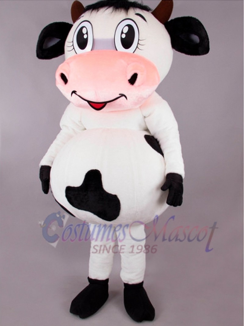 Cow mascot costume