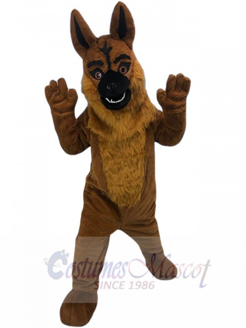 Wolf Dog Hound mascot costume