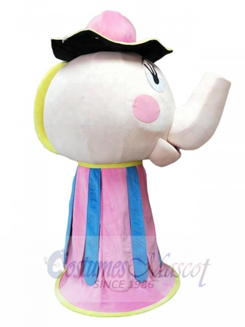 Pot Kettle mascot costume
