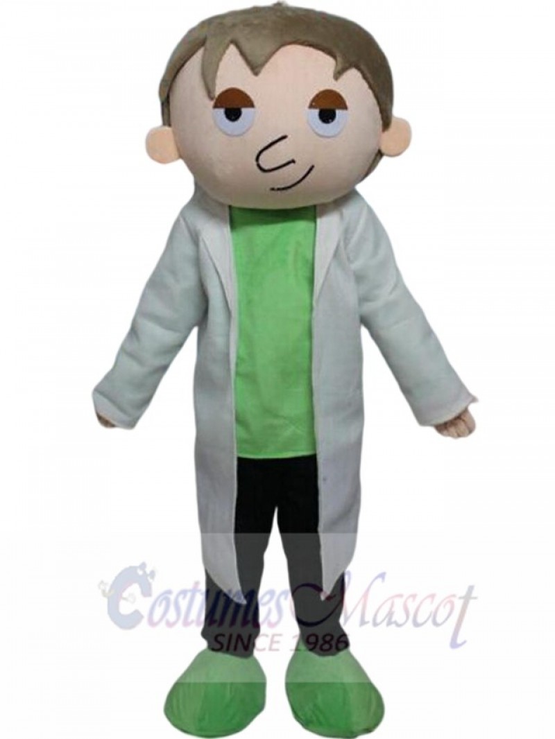 Man Doctor mascot costume