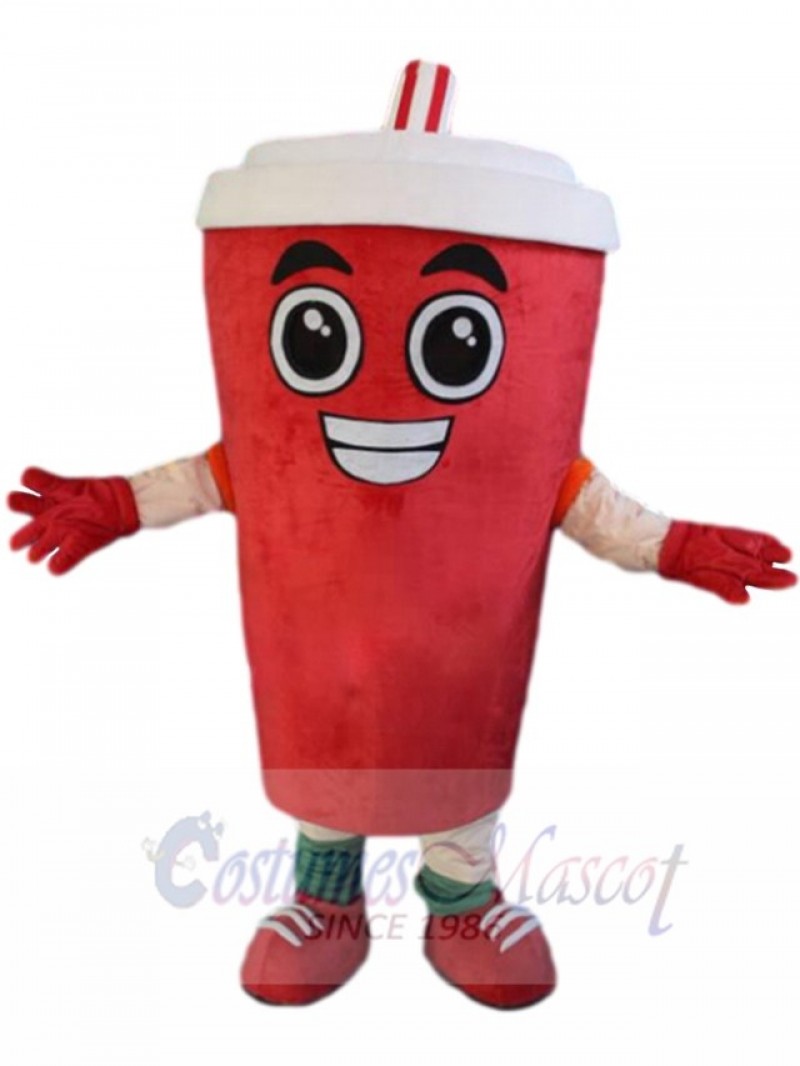 Smoothie Cup mascot costume