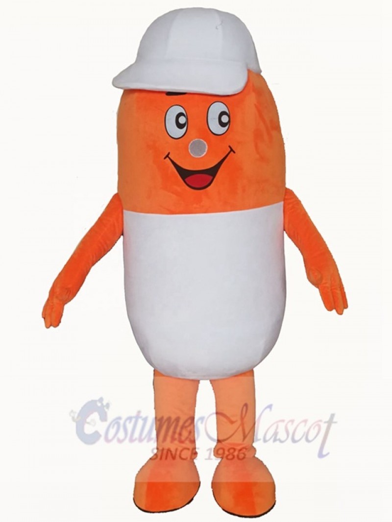 Pill mascot costume