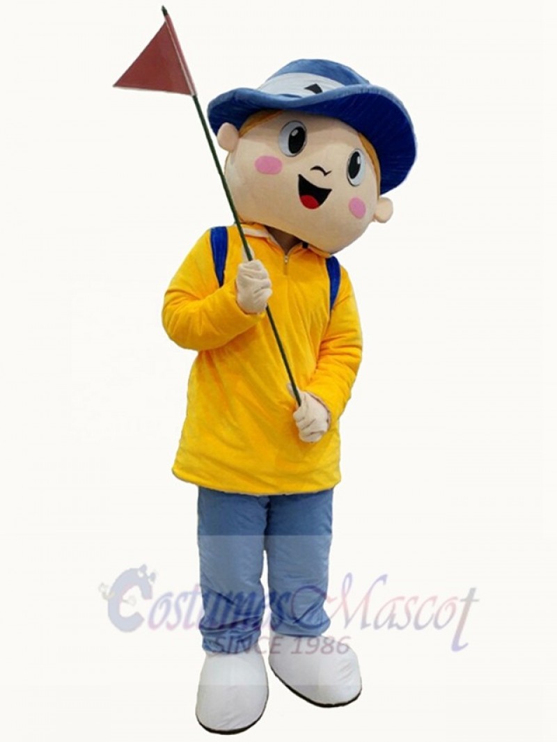 Boy mascot costume