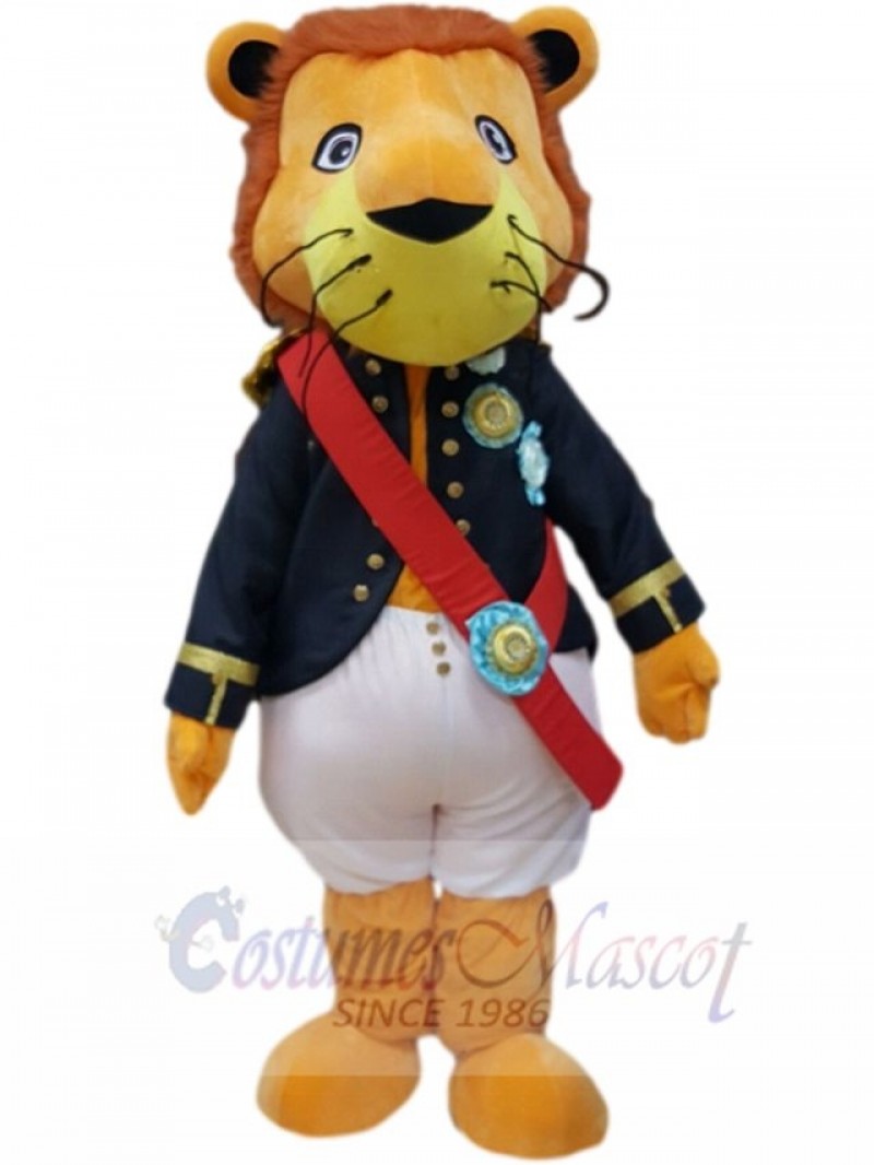 Lion mascot costume