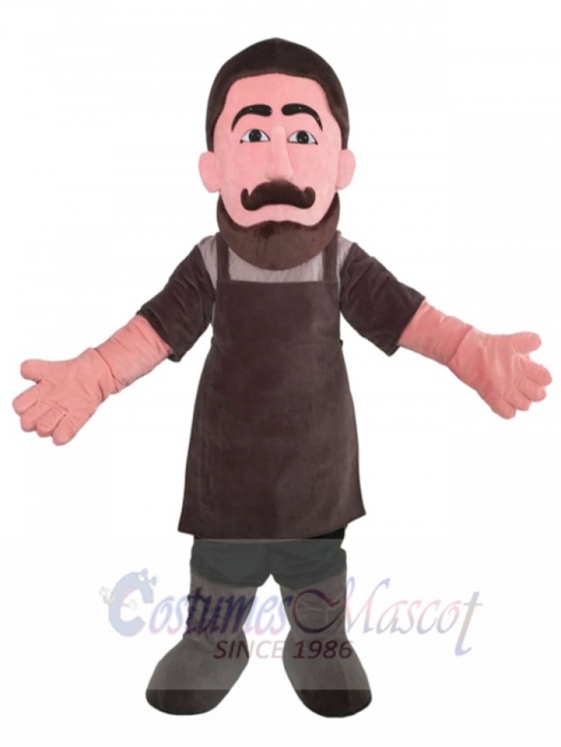 Barber mascot costume