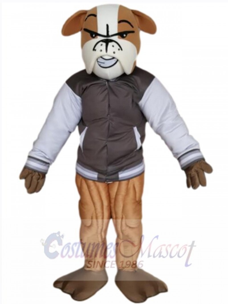 Bulldog mascot costume