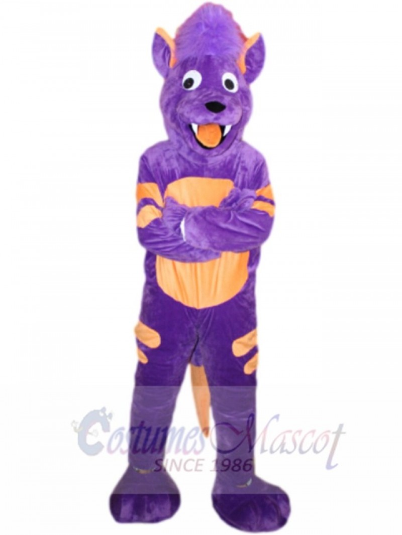 Wolf mascot costume