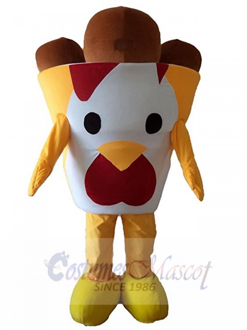 Fried Chicken mascot costume