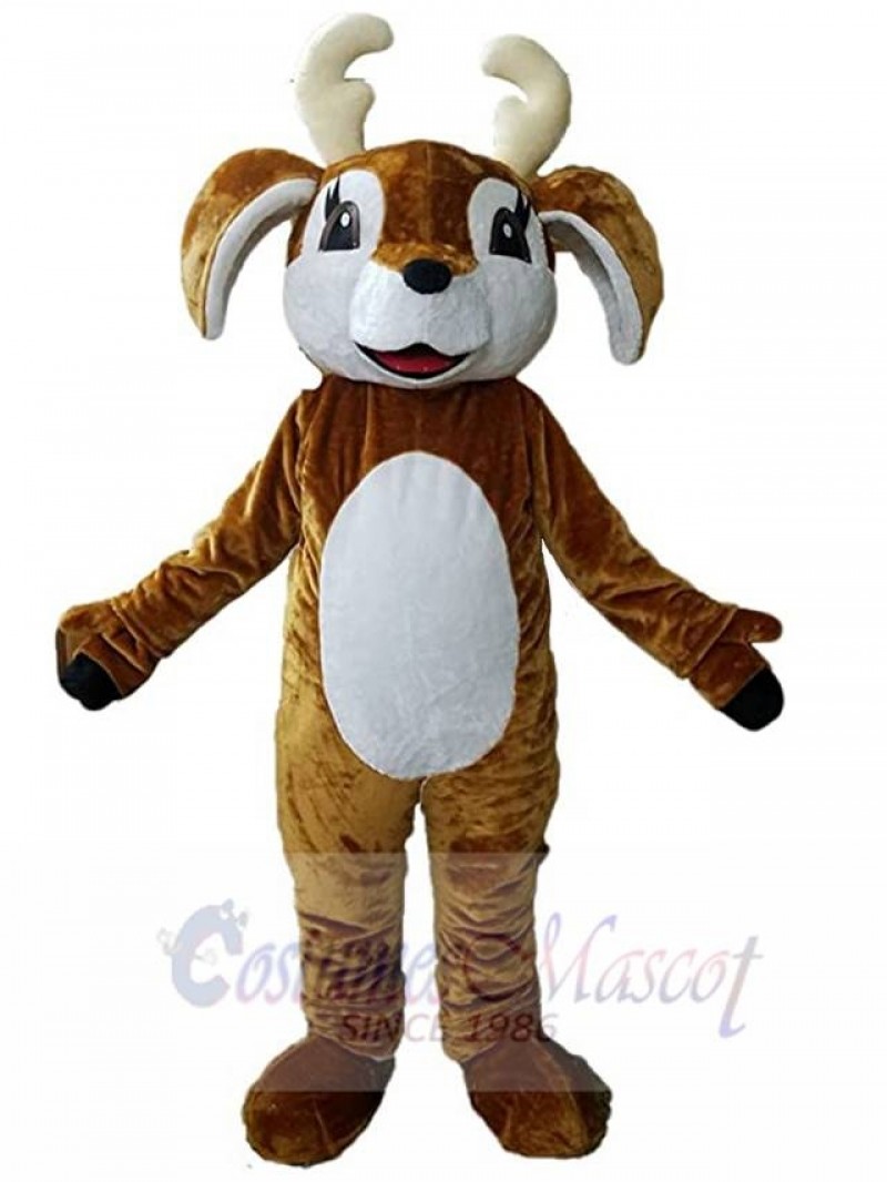 Reindeer mascot costume