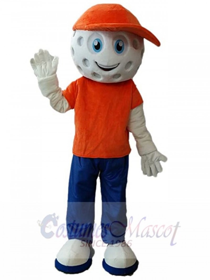 Golf Boy mascot costume