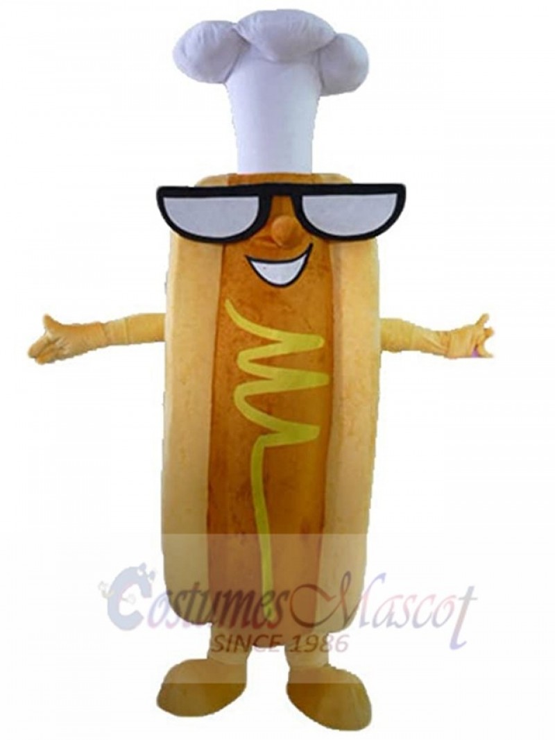 Hotdog mascot costume