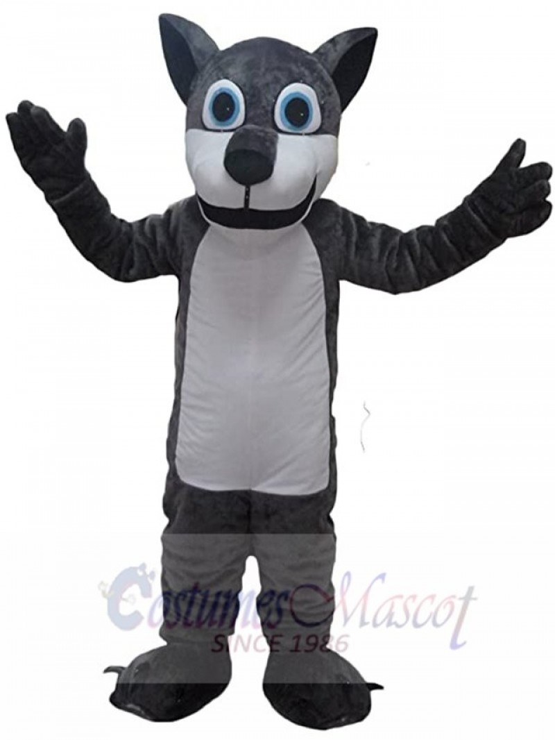 Wolf mascot costume
