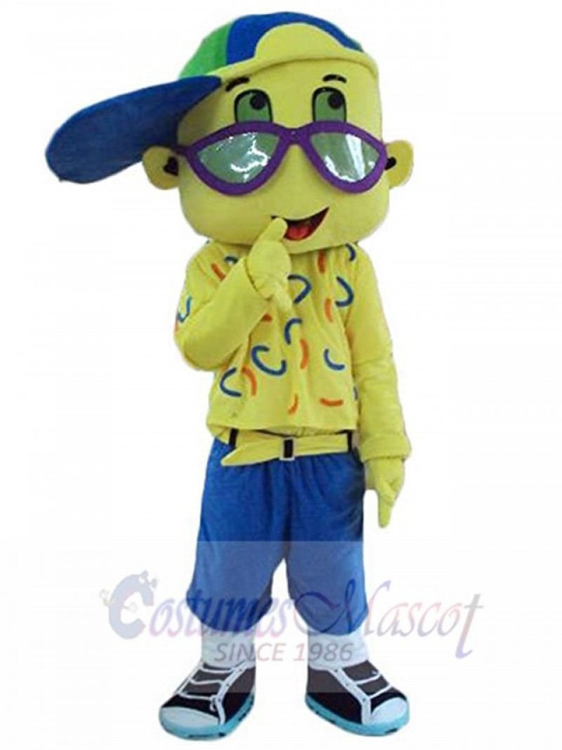 Boy mascot costume