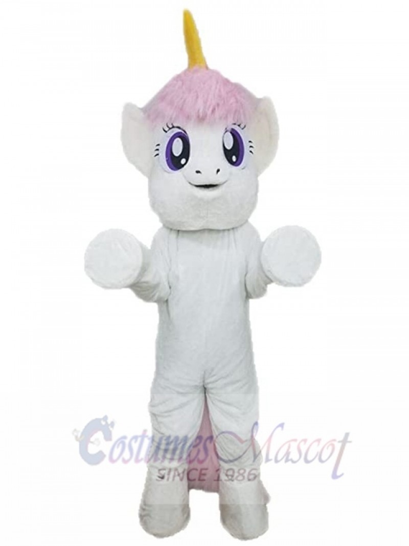 Unicorn mascot costume