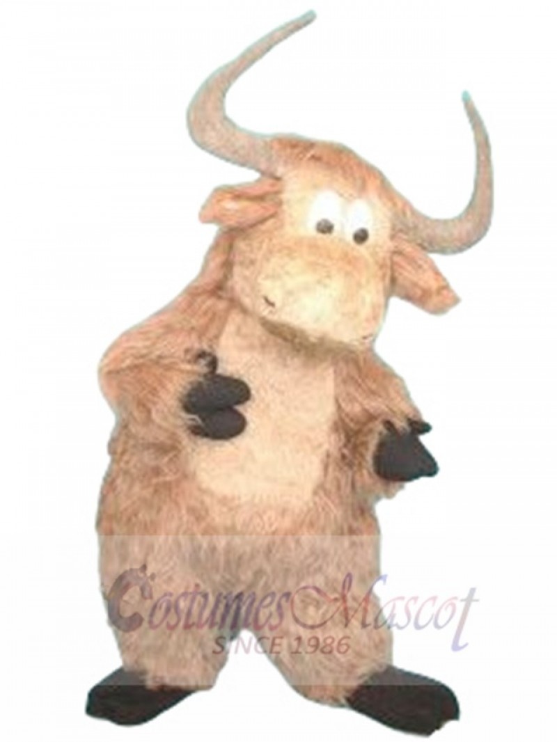 Yak mascot costume