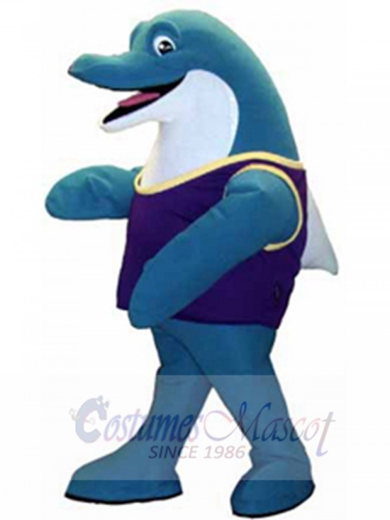 Swift Dolphin mascot costume