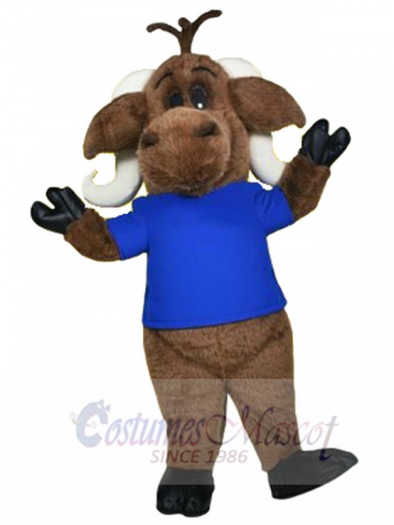 Kasimir Water Buffalo mascot costume