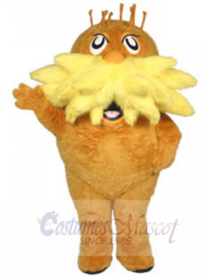 Lorax mascot costume