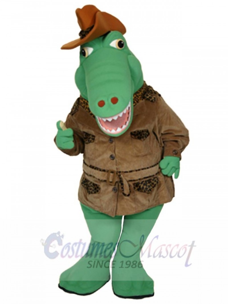 Alligator mascot costume