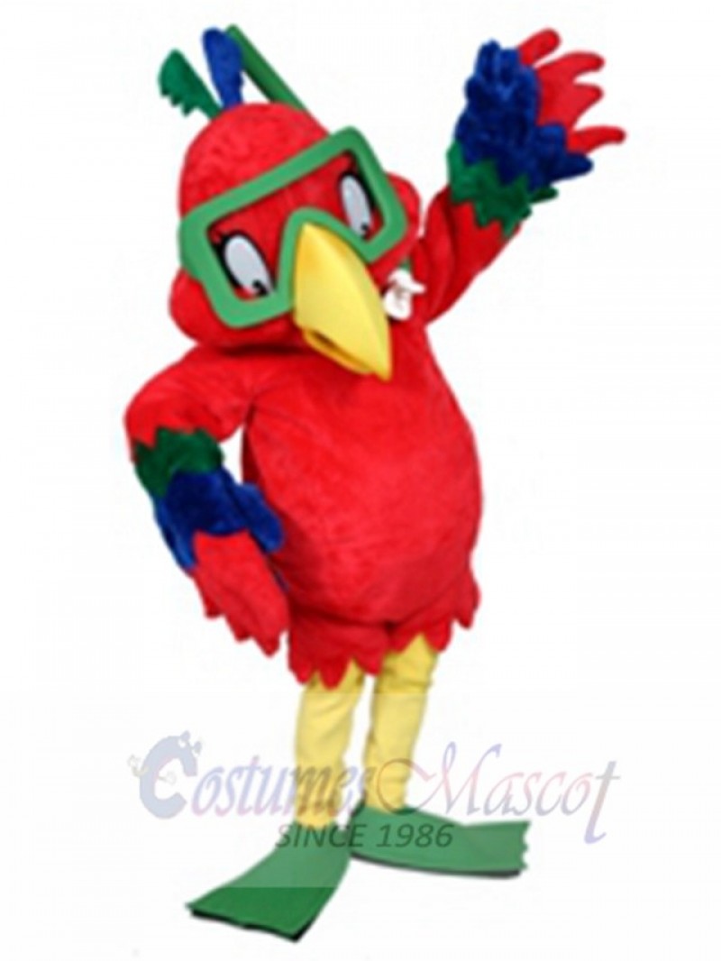 Coco Parrot mascot costume