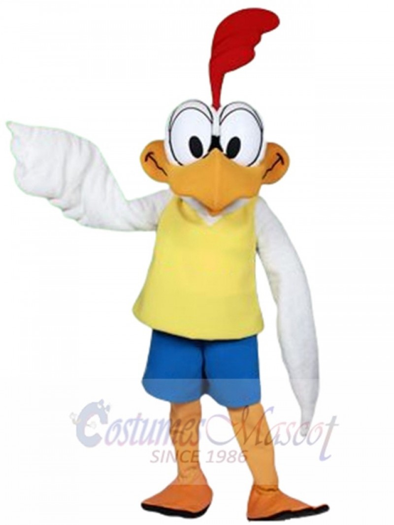 LZ Rooster mascot costume
