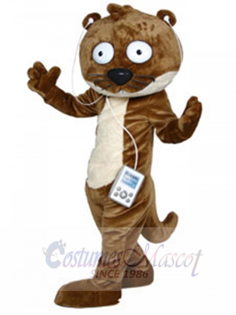 Ollie the Otter mascot costume