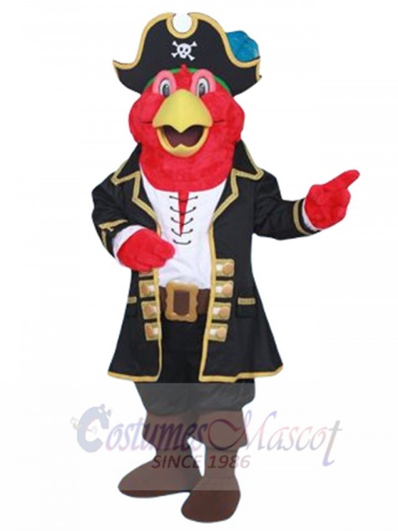 Pirate Parrot mascot costume