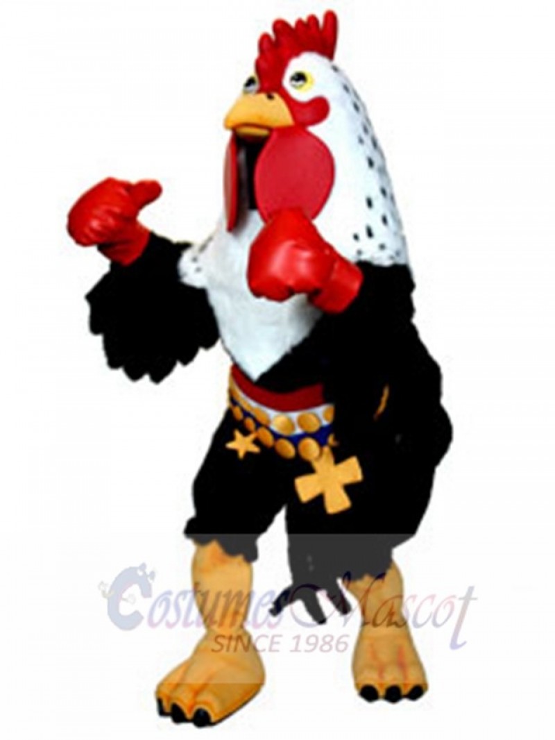 Rex Goliath Rooster mascot costume