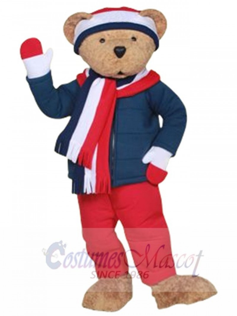 Ted E Bear mascot costume