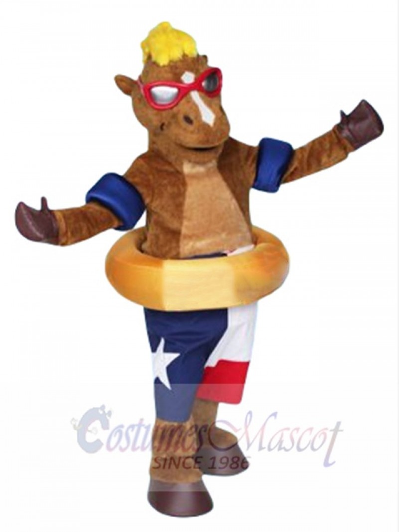 Typhoon Horse mascot costume