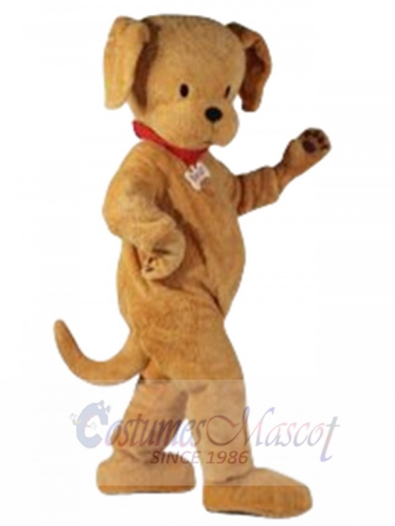 Biscuit Dog mascot costume